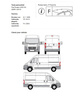 Plošinový střešní nosič Fiat Ducato III L2H2