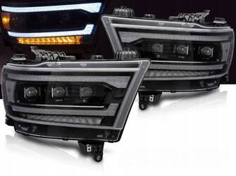 Světlomety full LED černé pro Dodge Ram 19-22