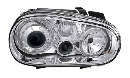 Světlomety VW Golf IV CHROM RINGI