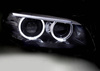 F10 F11 přední světla 10-13 RINGI LED DRL BLACK X