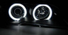 BMW E46 Coupe Kabriolet přední světla ANGEL EYES CCF