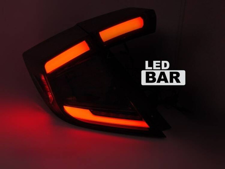 LED světla pro Honda Civic X 16-21 Hatchback kouřová