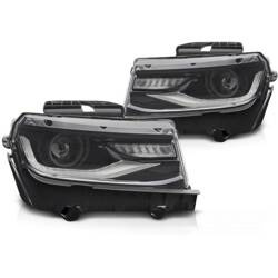 Světlomety pro Chevrolet Camaro 13-15 BLACK LED