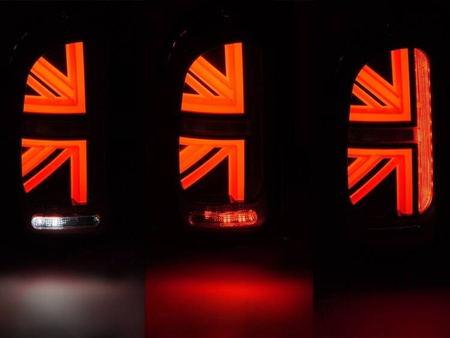 LED kouřové zadní svítilny pro MINI COOPER R55 CLUBMAN 07-14