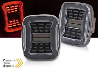 LED zadní světla Jeep Wrangler YJ/TJ (1991-2006) černá
