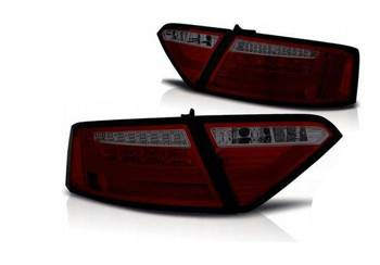 LED světla nová AUDI A5 07-11 COUPE RED SMOKE LED světla