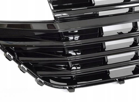 Přední mřížka, černá lesklá, pro VW T6.1 2020-
