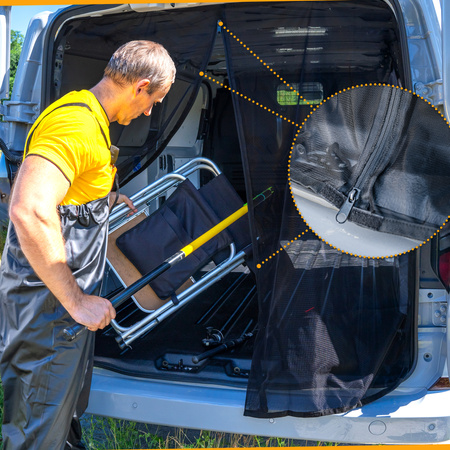 síť proti komárům v zadních dveřích MERCEDES SPRINTER W906 VW CRAFTER