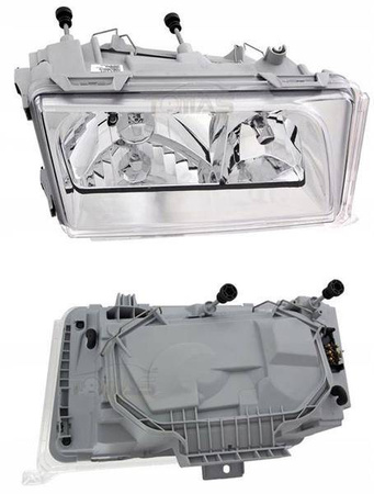 Světlomety Mercedes W124 CHROM