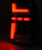 ČERVENÁ DÝMOVÁ LED LAMPA pro VW T6 15-19