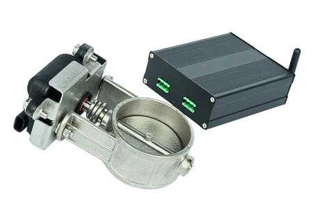 Elektrická škrtící klapka 3" řídicí jednotka BT modul