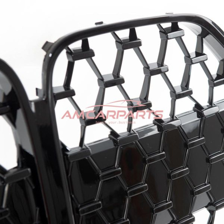 MŘÍŽKA BMW G22 G23 2020- DIAMANTOVĚ LESKLÁ ČERNÁ