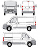 Střešní nosič Fiat Ducato III L1H1