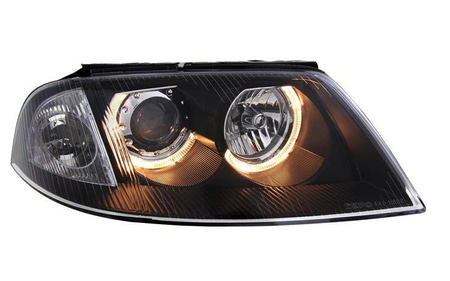Passat B5 FLDEPO BLACK RINGI světlomety