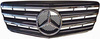 PŘEDNÍ MŘÍŽKA MERCEDES W211 06-09 CHROM/ČERNÁ