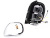 LED zadní světla Red Smoke Seq Fit pro Mini Cooper F55 F56 F57 14-17 6kolíkový