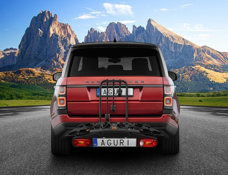 Aguri Active Nosič kol s plošinou pro 3 kola černý