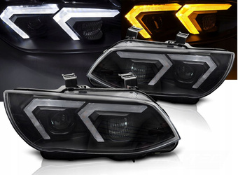 Světlomety LED DRL pro BMW E92 E93 LCI (2010-2013) - Náhradní xenonové světlomety, černé