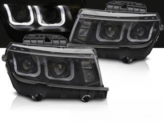 Světlomety pro Chevrolet Camaro 13-15 černé LED