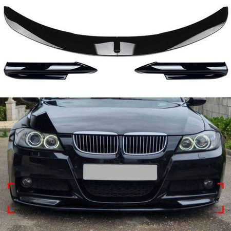 PŘEDNÍ SPLITTER SPOILER BMW E90 E91 05-08 M-TECH