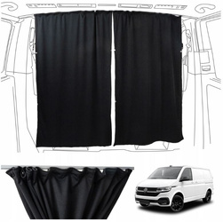 Přední zatemňovací závěsy kabiny pro VW TRANSPORTER VI T6.1 2019-2023