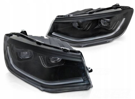 FULL LED BLACK světlomety pro VW CADDY 2020-