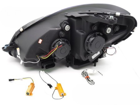 Světlomety LED světlomety Mercedes třídy C W204 dynamický ukazatel směru