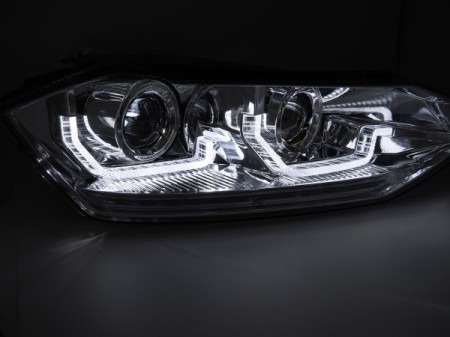 LED DRL světlomety VW Polo VI 2G (2017-2021) | Dynamická směrová světla
