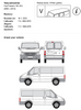 Střešní nosič Ford Transit L1H1 2000-2013r