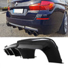 DIFUZOR BMW F10 F11 10-18 LOOK M5 CARBON BLACK