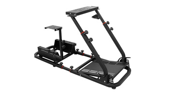 Herní a simulátorový stojan - pro volant, pedály a herní židli