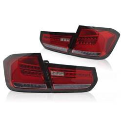 BMW F30 11-15 LED zadní světla ČERVENÁ LED BAR SEQ