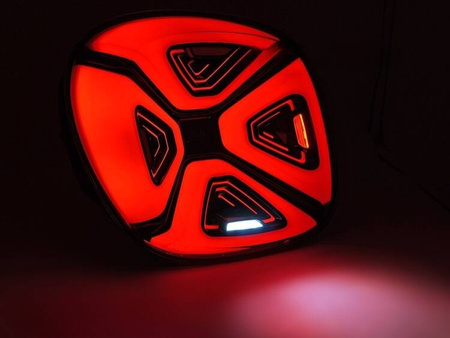 LED světla pro Smart Fortwo III 14-19 kouřová
