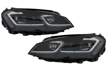 PŘEDNÍ SVĚTLA VW GOLF 7 12-17 VZHLED XENON CHROM
