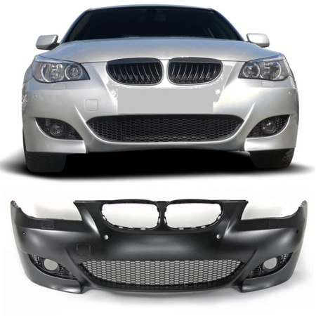 NÁRAZNÍK BMW E60 E61 03-07 LOOK M5 SRA PDC 24 MM