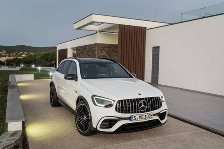 MŘÍŽKA MERCEDES X253 GLC 19- PANAMERICANA AMG BLK