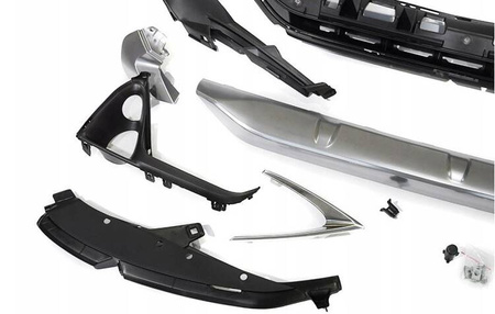 Sportovní spoiler difuzoru grilu Lexus rx iv 15-19