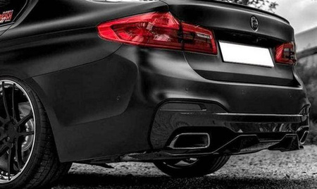 DIFUZOR BMW G30/G31 SEDAN/TOURING 17- PIANO BLACK