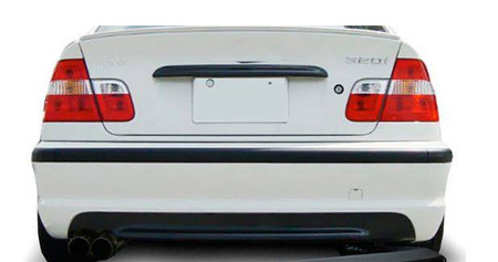 Difuzor s dvojitým vývodem ve sportovním stylu pro BMW F10 F11