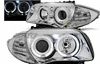 Bmw 1 E87 E81 světlomety 04-11 ringi chromové