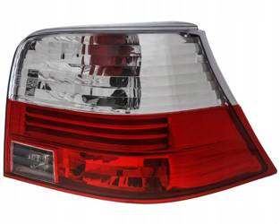 VW Golf IV zadní světla ČIRÁ ČERVENÁ BÍLÁ