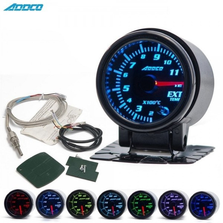 Hodiny s ukazatelem EGT Addco teplota výfukových plynů 52mm