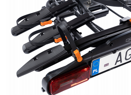 Nosič kol na tažné zařízení Aguri Active Bike PRO pro 3 kola BL