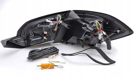 LED svítilny Ford Fiesta mk8 viii 17-21 led bar black dynamic