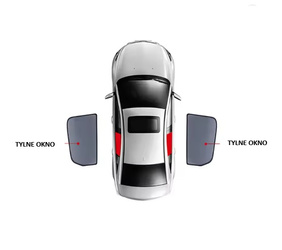 Škoda Superb III 3 závěsy na okna 2015-2024