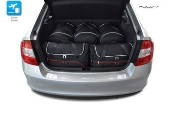 SKODA RAPID LIFTBACK 2012+ TAŠKY DO ZAVAZADLOVÉHO PROSTORU 5 KS