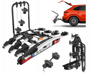 Nosič Aguri Active Bike se 4 koly na závěsné plošině