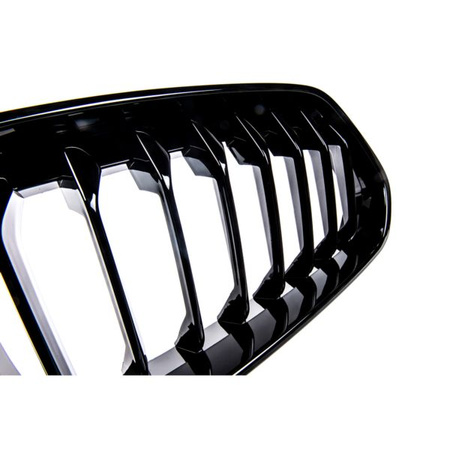 MŘÍŽKA BMW X2 F39 2017-2023 SIBGLE LINE LESKLÁ ČERNÁ