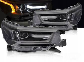 Světlomety full LED černé pro Toyota Hilux