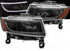 ČERNÉ LED světlomety pro Jeep Grand Cherokee